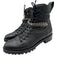 Jimmy Choo Shoe Size 38 Black Leather Lace Up Side Zip Jeweled Booties Black / 38
