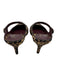 Kate Spade Shoe Size 7.5 Brown & Black Leather Pony Hair Pointed Toe Sandals Brown & Black / 7.5
