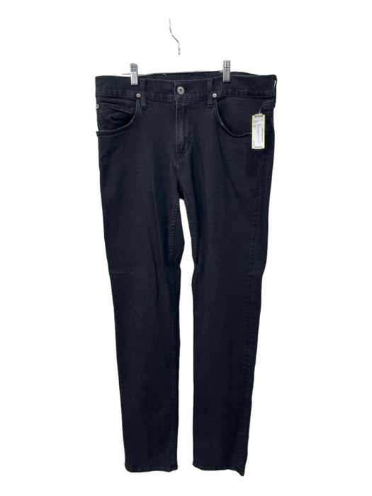 Hudson Size 36 Black Cotton Blend Solid Jean Men's Pants 36