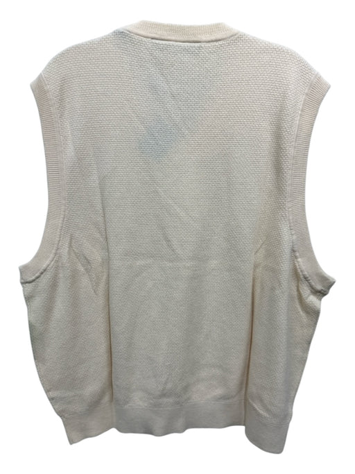 Bobby Jones NWT Size XL Cream Cotton Men's Vest Cream / XL