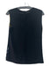 Diane Von Furstenberg Size Small Black & Multi Silk Sleeveless Floral Top Black & Multi / Small