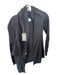 ALLSAINTS Size S Black Cotton & Modal Brass Hardware Full ZIp Jacket Black / S