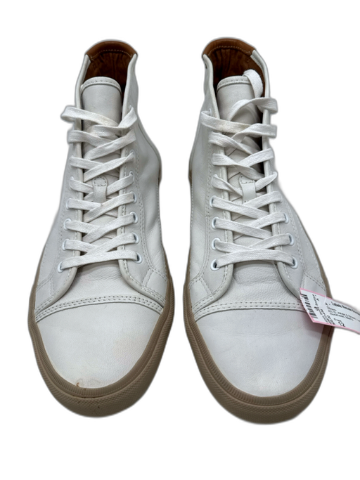 Frye Shoe Size 12 AS IS White & Brown Leather High Top Men's Shoes White & Brown / 12