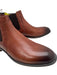 Robert Graham Shoe Size 10 Like New Brown Leather Solid Chelsea Boot Men's Shoes Brown / 10