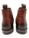 Robert Graham Shoe Size 10 Like New Brown Leather Solid Chelsea Boot Men's Shoes Brown / 10