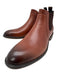 Robert Graham Shoe Size 10 Like New Brown Leather Solid Chelsea Boot Men's Shoes Brown / 10