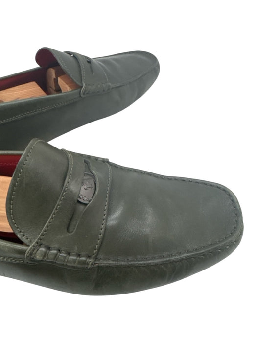 Tods Shoe Size 10 AS IS Green Leather Solid Driver Men's Shoes Green / 10