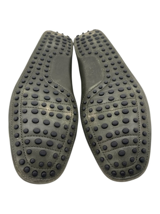 Tods Shoe Size 10 AS IS Green Leather Solid Driver Men's Shoes Green / 10