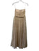Ceremony by Joanna August Size 6 Beige & Gold Nylon Mesh Overlay Gown Beige & Gold / 6