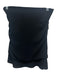 IRO Size 36 Black Triacetate Gathered Drape Pleat Detail Side Zip Mini Skirt Black / 36