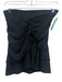 IRO Size 36 Black Triacetate Gathered Drape Pleat Detail Side Zip Mini Skirt Black / 36