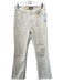 Everlane Size 28 Cream White Cotton Blend Denim Raw Hem Button & Zip Fly Jeans Cream White / 28