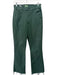 Mother Size 30 Hunter Green Cotton Blend Denim Raw Hem Button & Zip Fly Jeans Hunter Green / 30