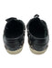 Saint Laurent Shoe Size 39 Black & Silver Leather Upper Stars Low Top Sneakers Black & Silver / 39