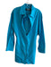 Jacquemus Size 42 Blue Cotton Button Down Long Sleeve Collared Knee length Dress Blue / 42