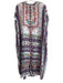 Johnny Was Size XS White, Blue & Multi Rayon Blend All Over Print Dress White, Blue & Multi / XS