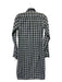 Ann Mashburn Size S Green, Blue & White Cotton Plaid Shirt dress Button Up Dress Green, Blue & White / S