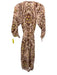 Cleobella Size Small Brown, Pink, Yellow Cotton Long Sleeve Floral Dress Brown, Pink, Yellow / Small