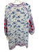 Roller Rabbit Size Small Blue, Purple, Red Cotton Long Sleeve Pocket Dress Blue, Purple, Red / Small