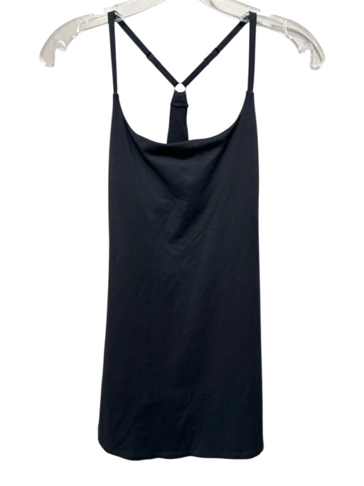 Outdoor Voices Size Medium Black Nylon Blend Spaghetti Strap Athletic Romper Black / Medium