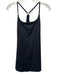 Outdoor Voices Size Medium Black Nylon Blend Spaghetti Strap Athletic Romper Black / Medium