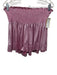 Queen of Sparkles Size L/XL Pink Polyester Blend Smocked Short Sleeve Short Set Pink / L/XL