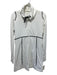 Athleta Size Medium White & Black Nylon Blend Long Sleeve Piping hood Jacket White & Black / Medium