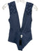 Tavik+ Size Medium Navy Blue Polyester Blend Sleeveless Zig Zag V Neck swimwear Navy Blue / Medium
