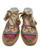 Antonio Melani Shoe Size 8 Red, Green, Yellow Textile Closed toe Flat Espadrille Red, Green, Yellow / 8