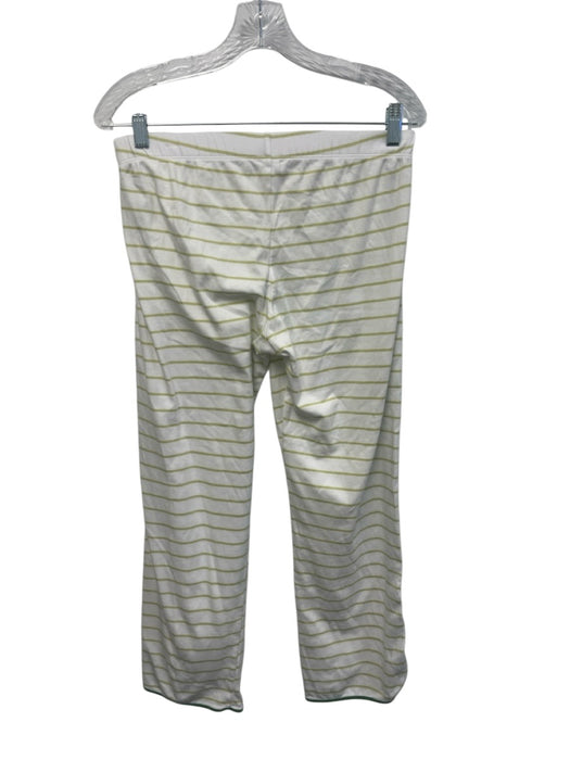 Lake Size S Green & White Pima Cotton Short Sleeve Horizontal Stripe Pant Set Green & White / S
