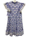 Sail to Sable x Style Charade Size XS Periwinkle Blue & White Cotton Dress Periwinkle Blue & White / XS