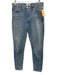 Agolde Size 27 Light Wash Cotton Denim Zip Fly High Rise distressed Jeans Light Wash / 27