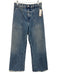 Pistola Size 27 Medium Wash Cotton Denim Zip Fly High Rise Extra Wide Leg Jeans Medium Wash / 27