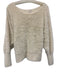 By Anthropologie Size XS Cream White Nylon & Viscose Long Sleeve Fuzzy Sweater Cream White / XS