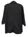 Ann Mashburn Size L Black Cotton 3/4 Sleeve Collar Split Neck Top Black / L