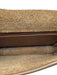Coach Light Brown & Brass Leather Flap Turn Lock Crossbody Strap Bag Light Brown & Brass / S