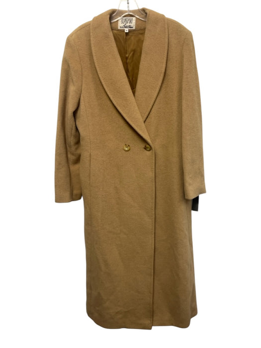 Bill Blass Size 14/XL Camel Camel Hair Sash Vintage Coat Camel / 14/XL