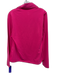 Anne Fontaine Size 44 Hot pink Pima Cotton Long Sleeve Wide Neck Collar Top Hot pink / 44
