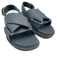 Marni Shoe Size 39 Slate Blue Leather Gold hardware Slingback Buckle Sandals Slate Blue / 39