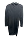 Badgley Mischka Size 8 Black Polyester Blend Neoprene Blazer Rhinestone Dress Black / 8