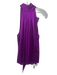 Ramy Brook Size Medium Purple Sleeveless Tie Neck Gathered Top Purple / Medium
