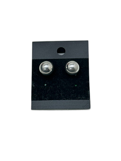 Tiffany & Co Silver 925 Post Back Stud Earrings Silver