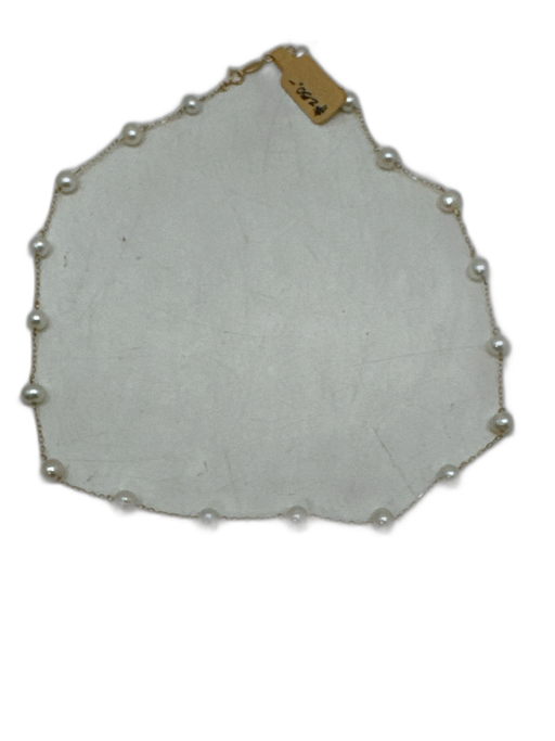 Peter Braun Gold & White 14k Gold Chain Floating Pearls Necklace Gold & White