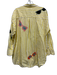 Maeve Size L White, Yellow & Multi Cotton Striped Long Sleeve Button up Top White, Yellow & Multi / L