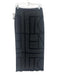 Toteme Size 38 Gray & Black Wool Wrap Plaid Fringe Maxi Skirt Gray & Black / 38