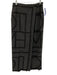 Toteme Size 38 Gray & Black Wool Wrap Plaid Fringe Maxi Skirt Gray & Black / 38