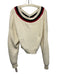 Alexander Wang .T Size Medium White, Black, Red Cotton Long Sleeve Sweater White, Black, Red / Medium
