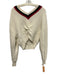 Alexander Wang .T Size Medium White, Black, Red Cotton Long Sleeve Sweater White, Black, Red / Medium