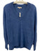 Madewell Size S Blue Alpaca Blend V Neck Long Sleeve Sweater Blue / S