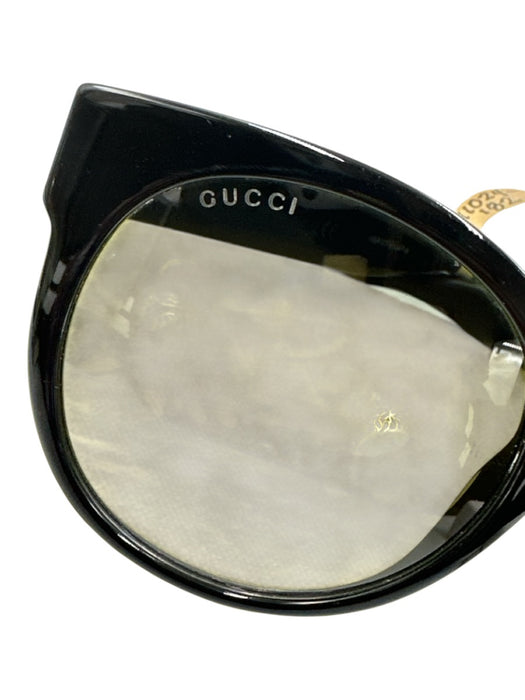 Gucci Black Cat Eye Sunglasses Black